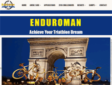 Tablet Screenshot of enduroman.com
